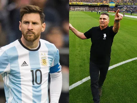 Giunta y una increíble declaración sobre Messi en La Bombonera
