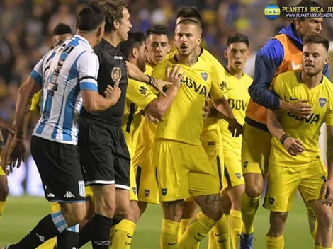 Un jugador de Racing disparó contra Boca