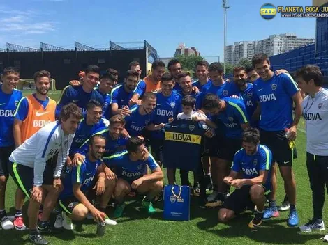 Boca le cumplió el sueño a un hincha muy especial