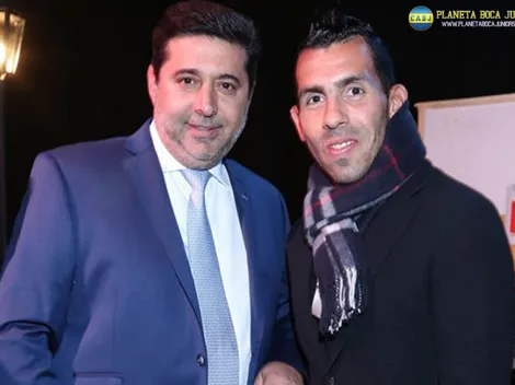 Angelici contó qué charlará con Tevez