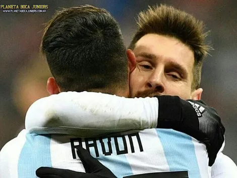 Messi elogió a Pavón: el 7 de Boca recibió la bendición