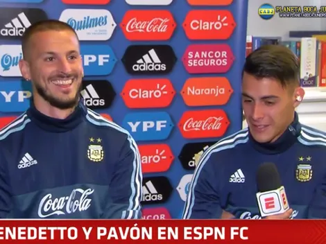 Benedetto entrevistó a Pavón en Rusia