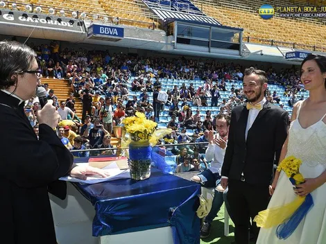 ¡Casamientos en La Bombonera!