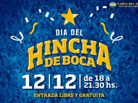 ¡Feliz día del hincha de Boca!