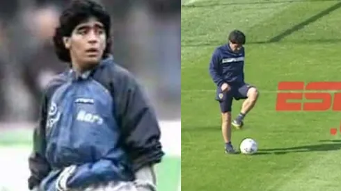 El live is life de Maradona, versión xeneize