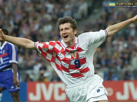 Davor Suker, fanático de Boca