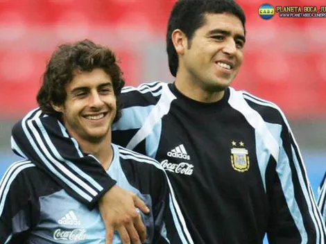 Cruce televisivo entre Riquelme y Aimar