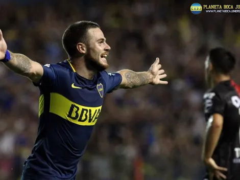 La hija de Nández, una hincha más