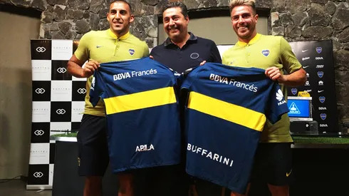 Wanchope y Buffarini, presentados