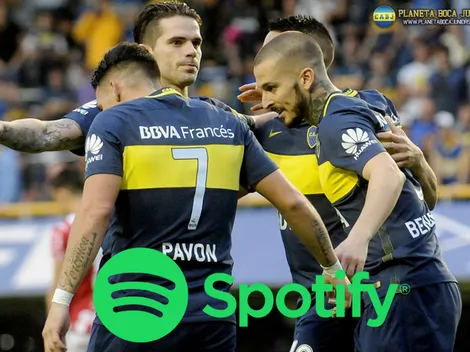 Acuerdo entre Boca y Spotify