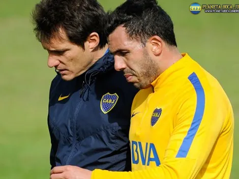 Guillermo explicó por qué pone a Tevez de nueve