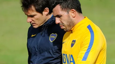 Guillermo explicó por qué pone a Tevez de nueve