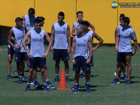 Trabajo especial antes del partido