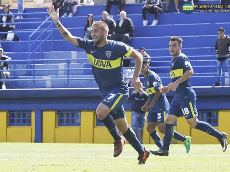 Empate y asistencia de Seba Pérez en Reserva
