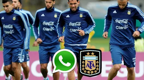 Tevez habló del grupo de Whatsapp de la Selección