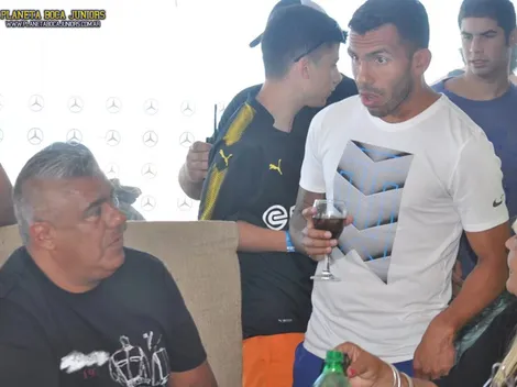 Tapia explicó por qué fue al cumpleaños de Tevez