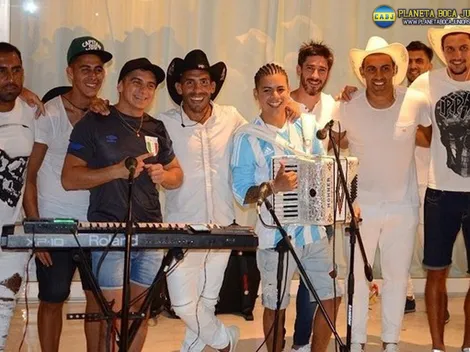 La fiesta de cumpleaños de Tevez, con un invitado polémico