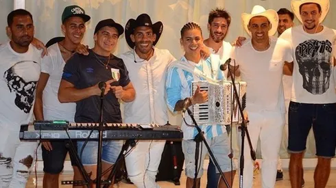 La fiesta de cumpleaños de Tevez, con un invitado polémico