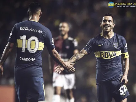 Tevez comparó a Cardona con un ídolo de Boca