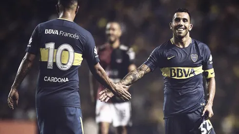 Tevez comparó a Cardona con un ídolo de Boca