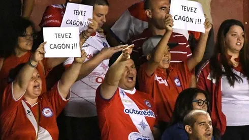 Tremenda bandera contra Tevez y Macri en La Paternal