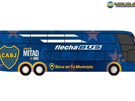 Boca lanza su bus temático