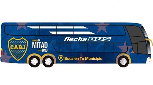 Boca lanza su bus temático