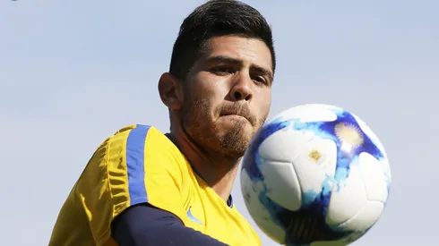 La particular bandera para Rossi