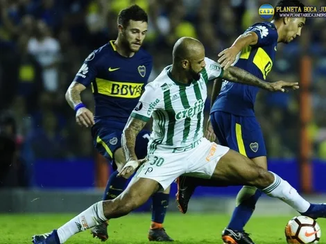 ¿Qué se dijeron Nández y Felipe Melo después del partido?