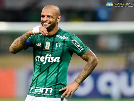 Felipe Melo, enamorado de La Bombonera