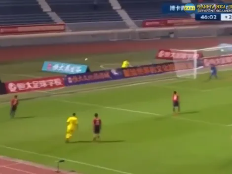 Golazo imposible de un Sub 17 de Boca