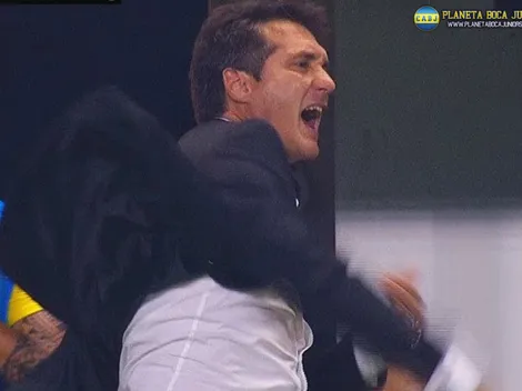 La furia de Guillermo por el gol de Newell's