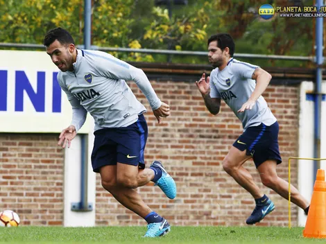 Gago y Tevez, a la par
