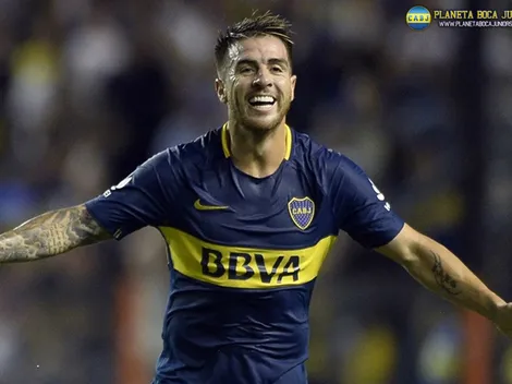 La reacción de Buffarini al ver el telón de Boca