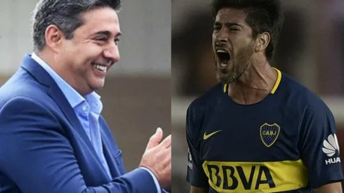 El gesto de Angelici con Pérez