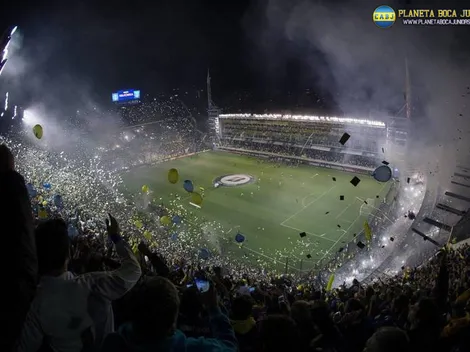 Desde el drone: así fue el impresionante recibimiento de los hinchas