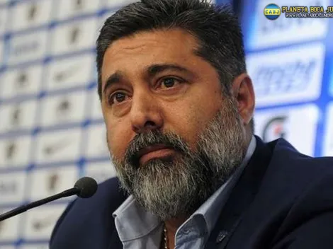 Angelici habló de los insultos de Pablo Pérez