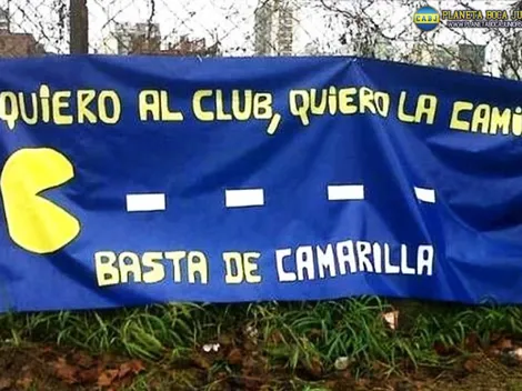 Volvió "el Colo": el hincha de las banderas apoyó al plantel