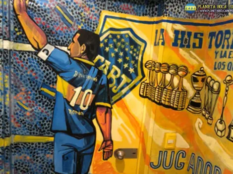 ¡Increíble! Un edificio bien bostero