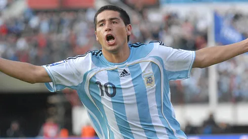 Riquelme y un asado mundialista