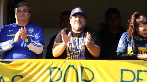 Maradona: "Somos campeones de la mano de..."