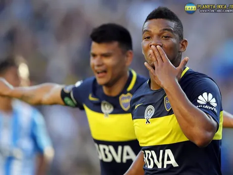 El festejo del plantel: Fabra y ¿un rap para Boca?