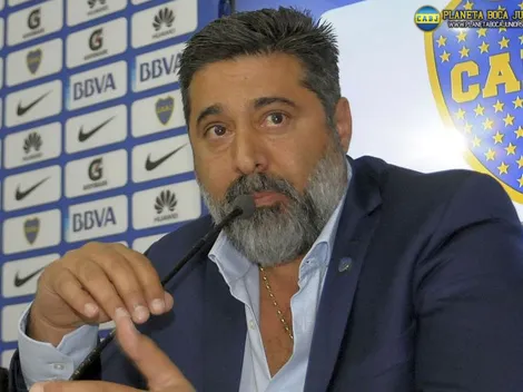 Angelici le respondió al representante de Pavón