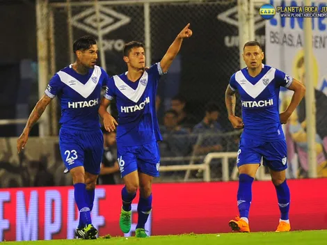Un jugador de Vélez fue a ver a Boca