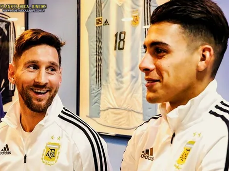 Archivo increíble: a los 12 años, Pavón ya soñaba con jugar con Messi