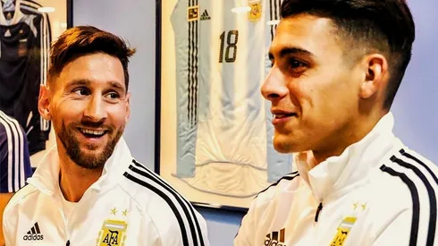 Archivo increíble: a los 12 años, Pavón ya soñaba con jugar con Messi