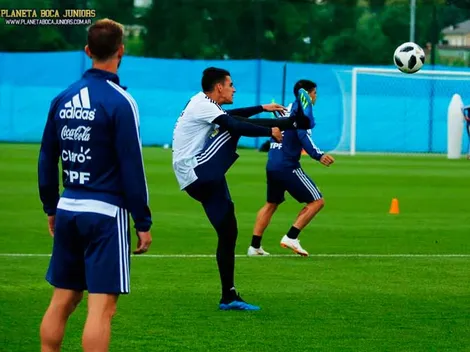 ¡La clavó en el ángulo!