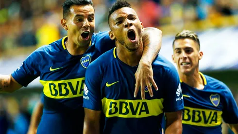 Los jugadores de Boca apoyaron a Fabra