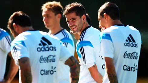 Gago visitó a la Selección