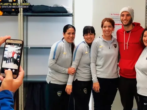 Una visita especial en Ezeiza